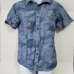 Levi's Gray Camouflage Men's Shirt